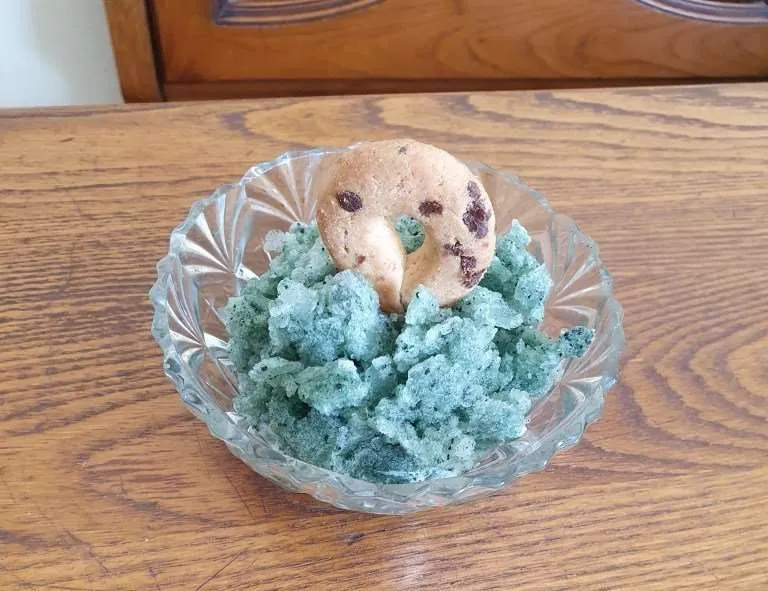 sorbetto alla spirulina spireat