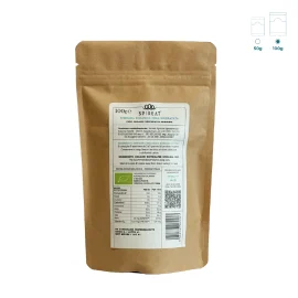 alga spirulina raw, in scaglie, italiana e biologica